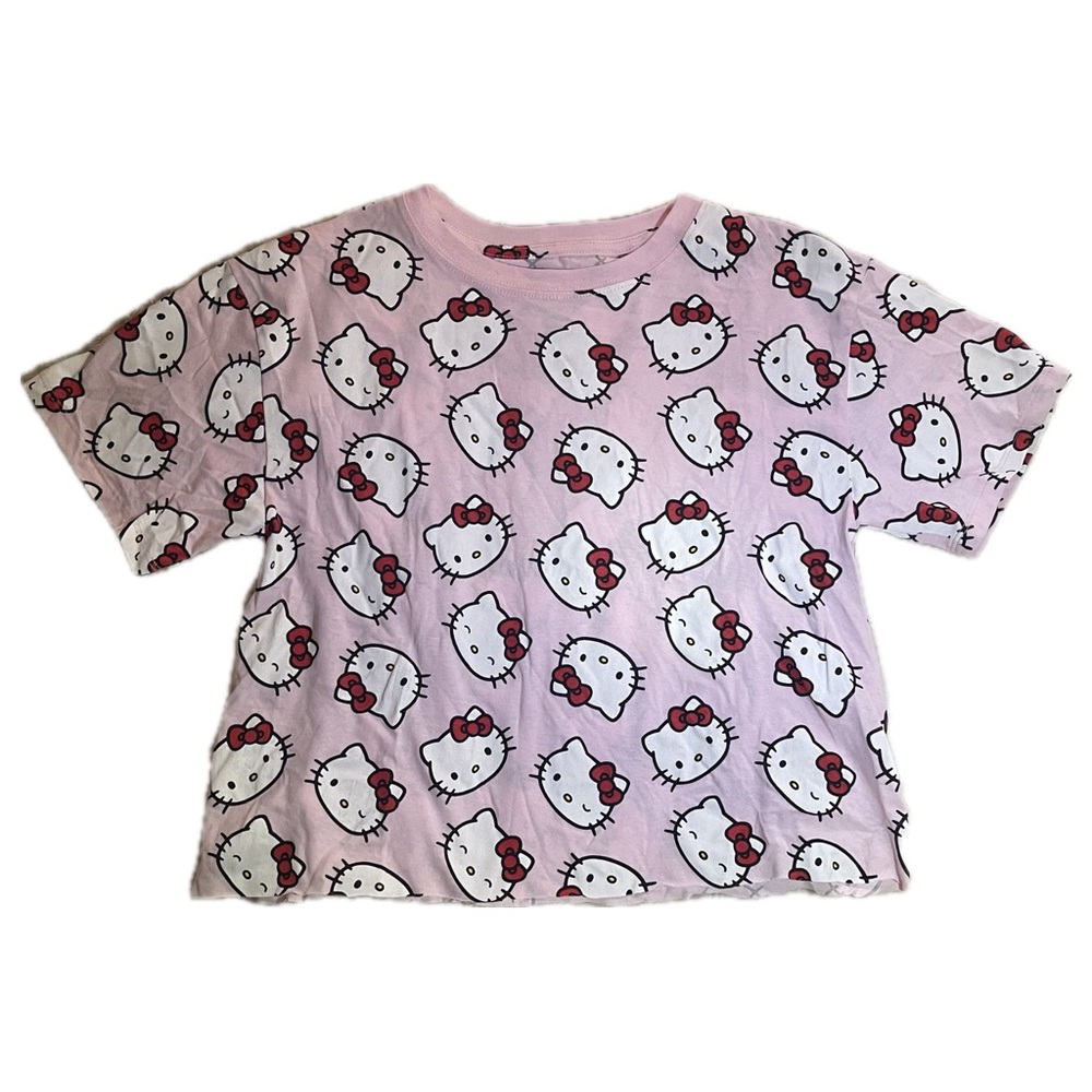 Hello Kitty Pink Crop Top